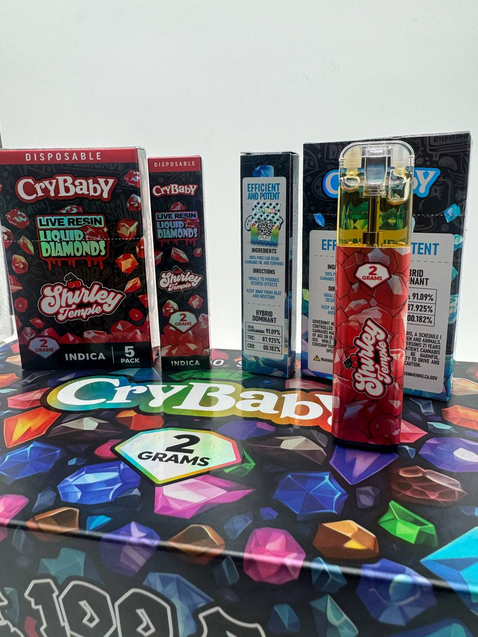 Crybaby 2G Live Resin + Liquid Diamonds