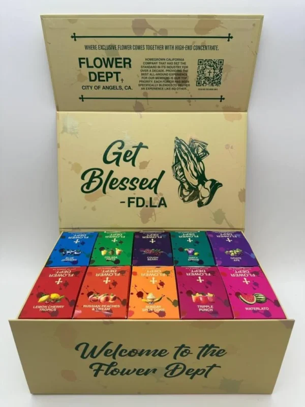 Flower Dept Disposable Full box (50) Fast Delivery
