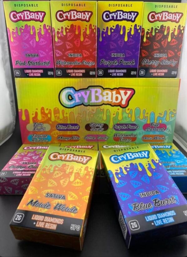 Crybaby Disposable Blue Burst 2G - Image 2
